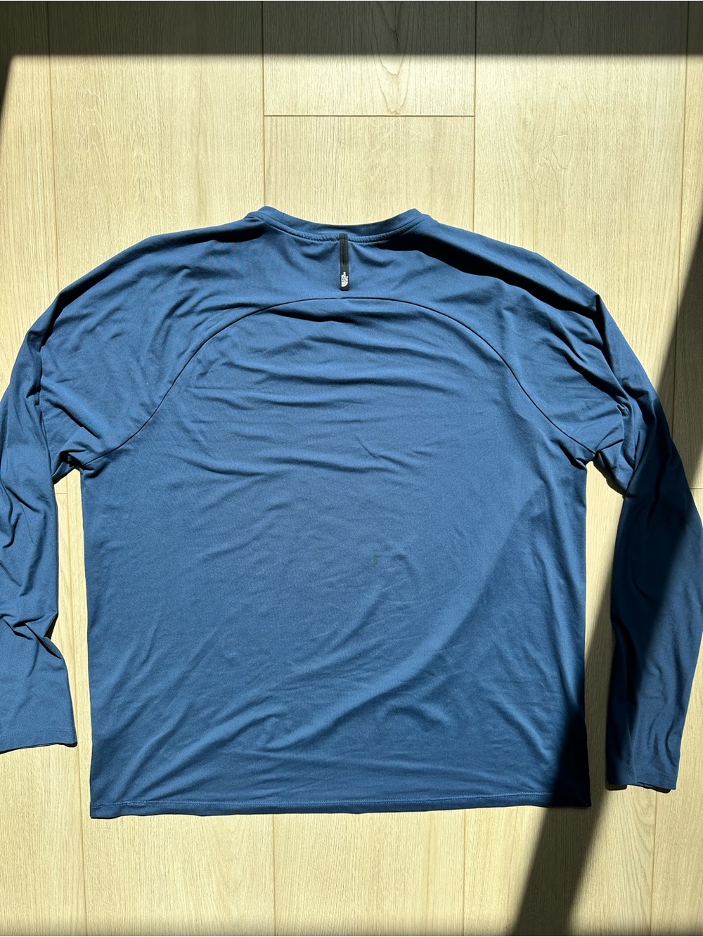 The North Face Men's Long-Sleeve Crew Tee - Slate Blue - Picture 3 of 8